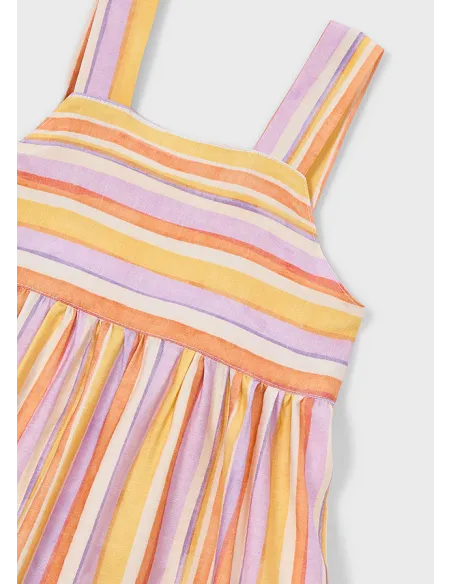 Vestido rayas - Lilac     