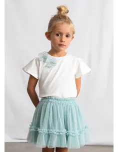 Conj. falda tul - Lago      