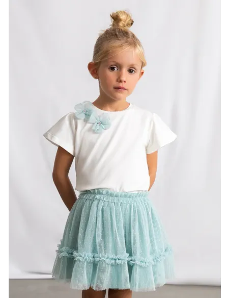 Conj. falda tul - Lago      