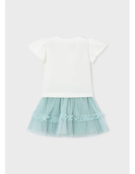 Conj. falda tul - Lago      