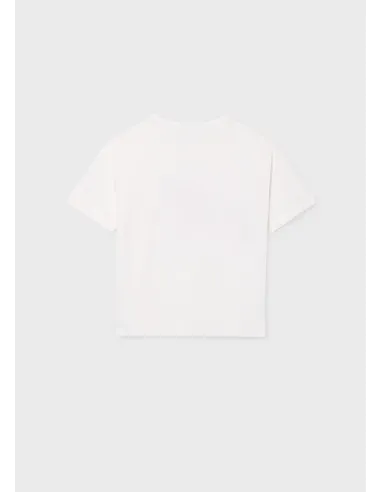 Camiseta m/c grafica - Crudo     