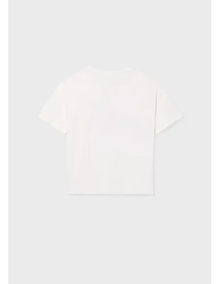 Camiseta m/c grafica - Crudo     