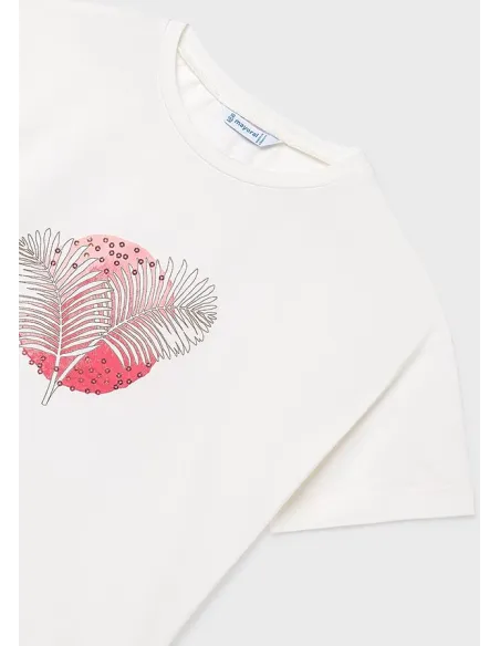 Camiseta m/c grafica - Crudo     