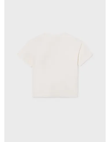 Camiseta m/c grafica - Hueso     