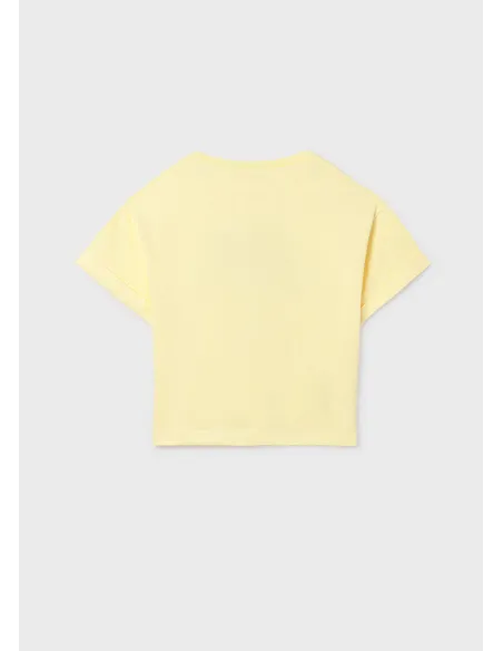 Camiseta m/c grafica - Vainilla  