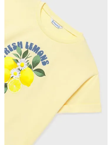 Camiseta m/c grafica - Vainilla  