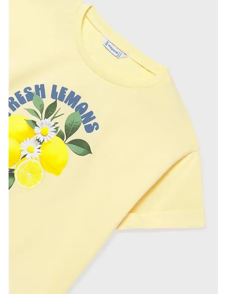 Camiseta m/c grafica - Vainilla  