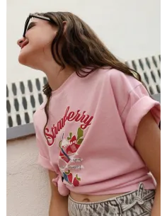 Camiseta m/c grafica - Rubor     