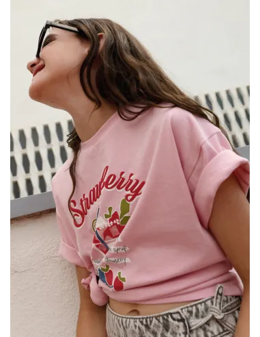 Camiseta m/c grafica - Rubor     