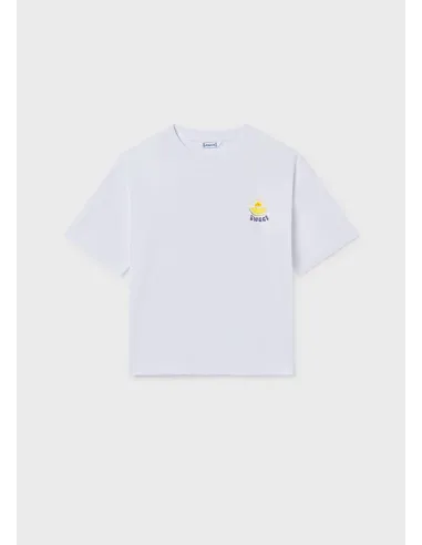 Camiseta m/c grafica - Blanco    