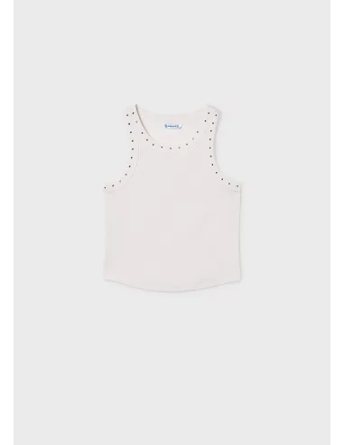 Camiseta tirantes canale - Hueso     