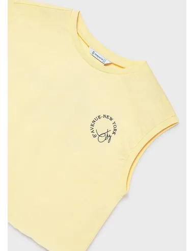 Camiseta tirantes grafica - Vainilla  