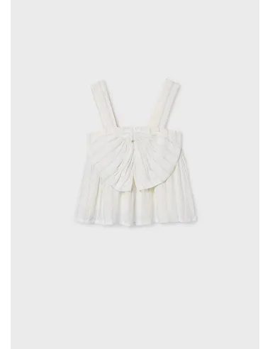 Top lurex lazo - Crudo     