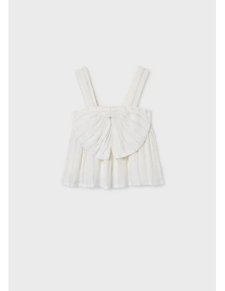 Top lurex lazo - Crudo     