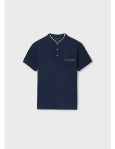 Polo m/c cuello mao - Atlantico 