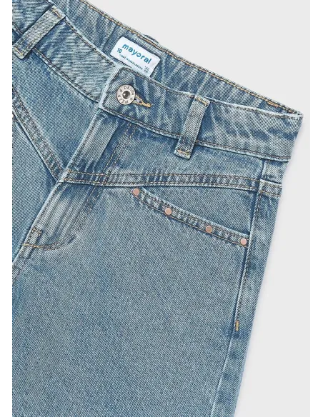 Pantalon corto tejano remache - Medio     