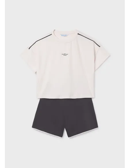 Conj. short punto viscosa - Antracita