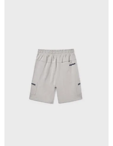 Bermuda interlock cremalleras - Shitake   