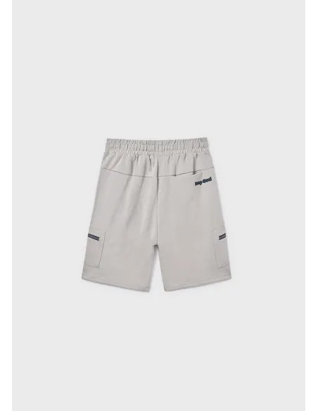 Bermuda interlock cremalleras - Shitake   