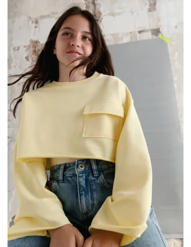 Pullover 2 piezas - Vainilla  