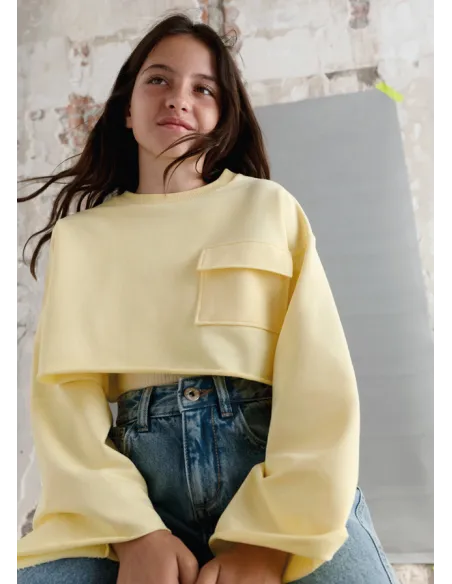 Pullover 2 piezas - Vainilla  