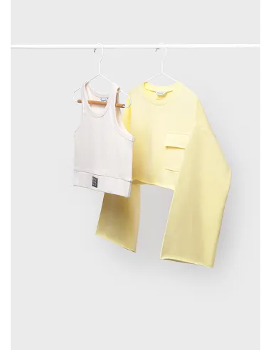 Pullover 2 piezas - Vainilla  