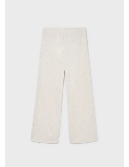 Pantalon largo imitacion lino - Lino      