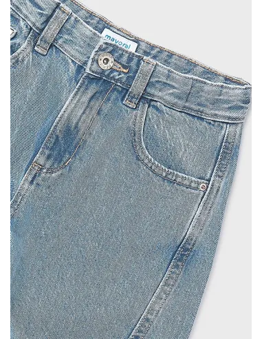 Pantalon largo tejano wide le - Medio     