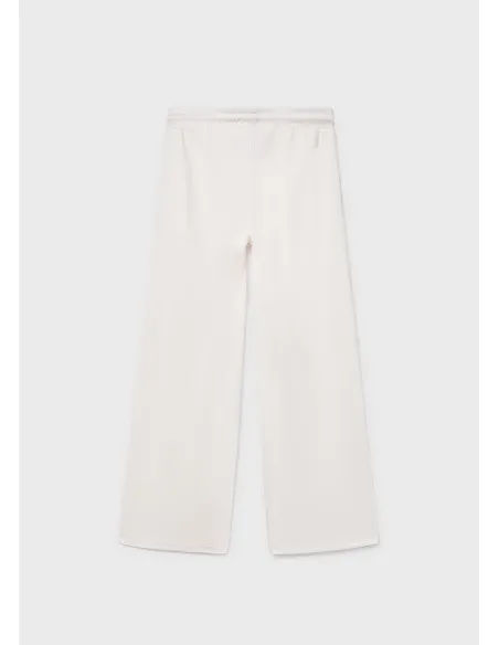 Pantalon largo punto - Hueso     