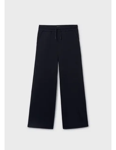 Pantalon largo punto - Negro     