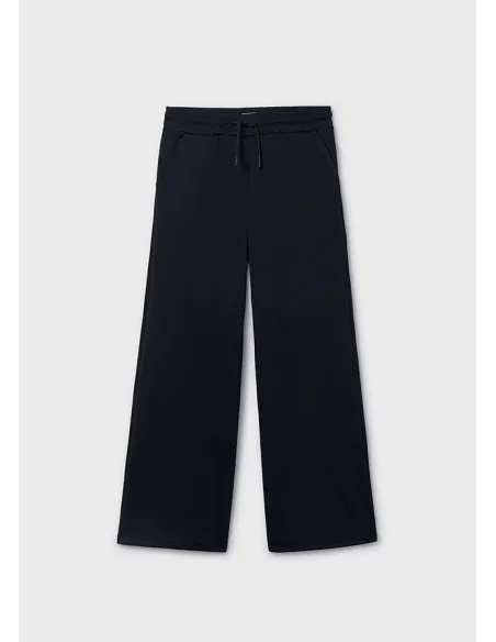 Pantalon largo punto - Negro     