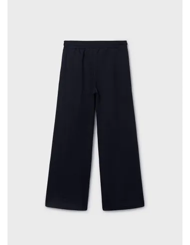 Pantalon largo punto - Negro     