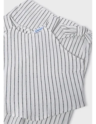 Conj. pantalon largo rayas - Crd-negro 