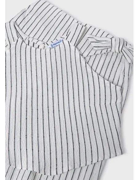 Conj. pantalon largo rayas - Crd-negro 