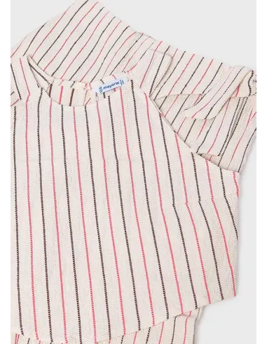 Conj. pantalon largo rayas - Crd-coral 