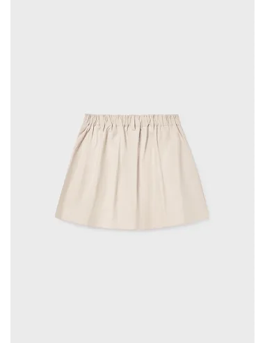 Falda pantalon plana gabardin - Arena     