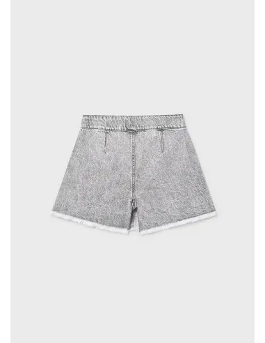 Falda pantalon tejana - Gris      