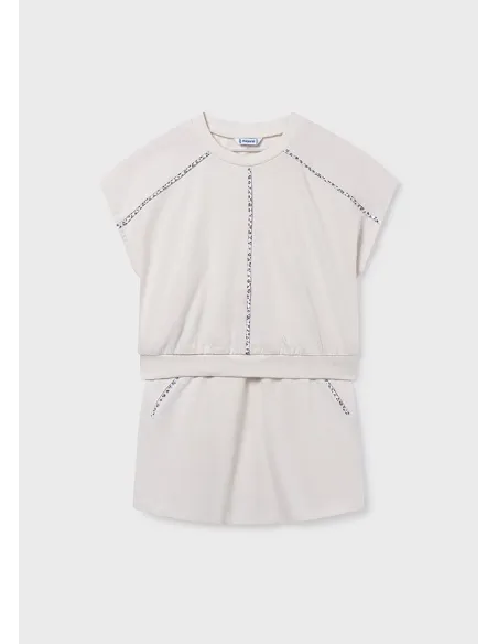 Conj. falda punto vivos - Hueso     