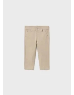 Pantalon chino sarga basico - Anacardo  