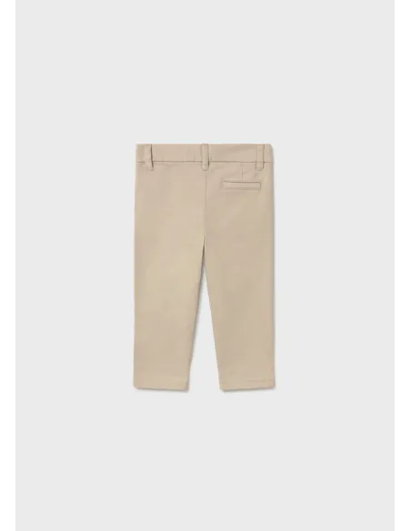 Pantalon chino sarga basico - Anacardo  