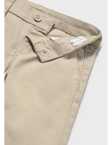 Pantalon chino sarga basico - Anacardo  