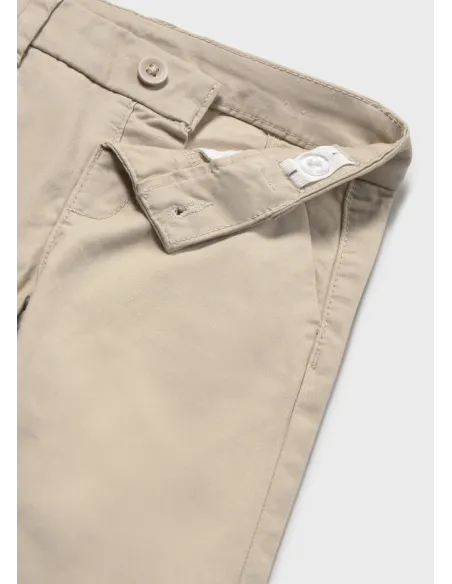 Pantalon chino sarga basico - Anacardo  
