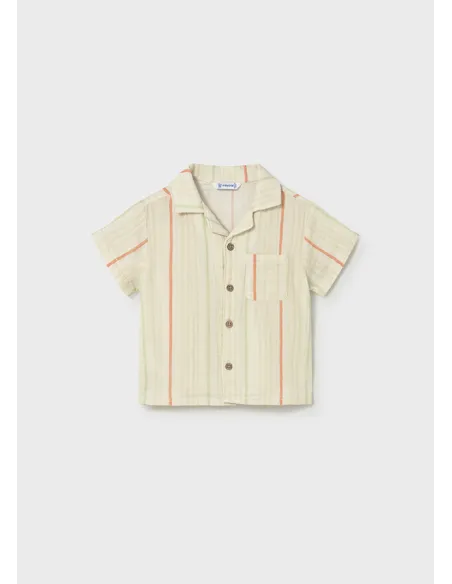 Camisa m/c bambula - Rayas     