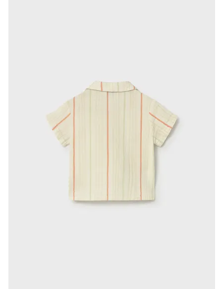 Camisa m/c bambula - Rayas     