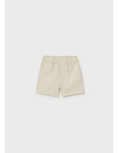 Bermuda lino suiting - Avena mez 