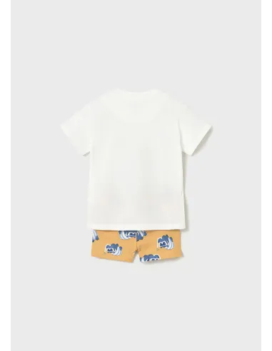 Conj. Baño camiseta - Peach     