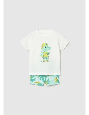 Conj. Baño camiseta - Aguamarina