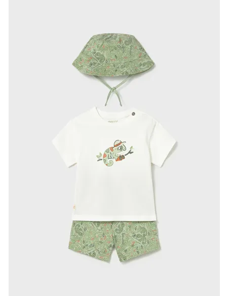 Conj. punto print con bucket - Matcha    