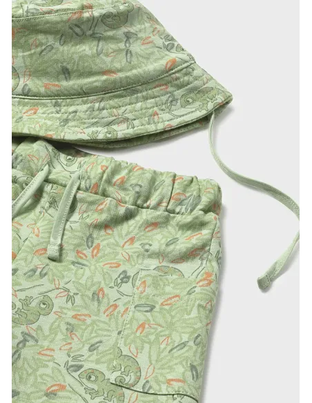 Conj. punto print con bucket - Matcha    