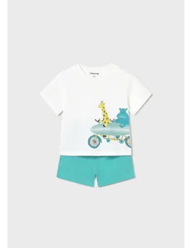 Conj. punto "friends" - Turquesa  